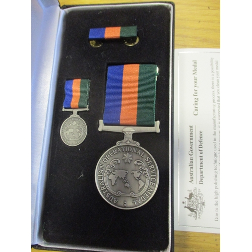 115 - Royal Navy and Royal Australian Navy recipient's 1982 South Atlantic Medal with rosette to RO1 (T) T... 