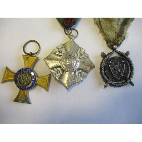 118 - World range including Germany 1939 Iron Cross 2nd Class, West Wall Medal, Luftwaffe Flak Badge, Fran... 