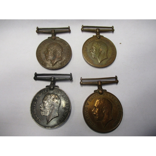 12 - Collection with:
1. WW1 BWM and Victory Medal re-named to 171149 Gnr R.H. Fairclough R.G.A. and KGVI... 