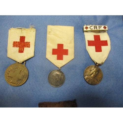 125 - France. Superb Red Cross collection in 3 trays including UFF oval numbered 50 on reverse with Lyon b... 