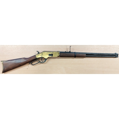 153 - Collection of replica rifles, revolvers and flintlocks generally good to fine with C Sharps patent O... 