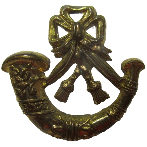 227 - Royal Marine Light Infantry Officer's two part cap badge, circa 1918-21 just prior to amalgamation, ... 