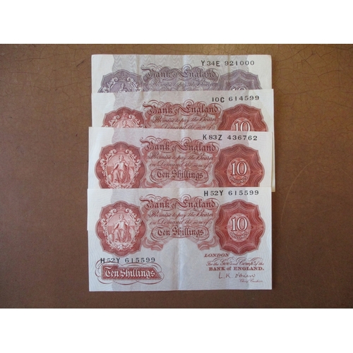 290 - Range generally extremely fine/ nearly extremely fine with £1 Catterns L06, Peppiatt 1934 73D, 1940 ... 