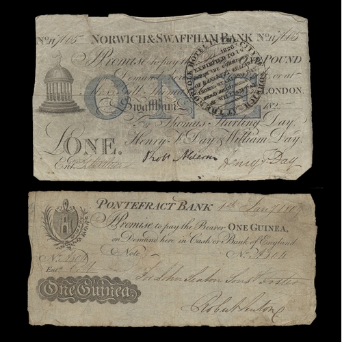 439 - GB local 1800's range generally poor to fair with £5 Plymouth Dock Bank Devonshire 1819, Portsmouth,... 