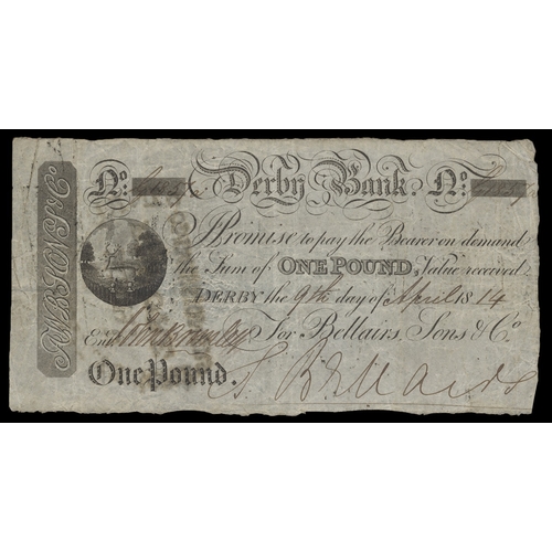 449 - GB local 1800's range generally poor to fair with £10 Craven Bank unissued 18--, £5 Chipping Norton ... 