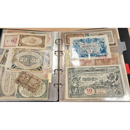 472 - France. Collection generally fair to fine from 1792 onwards with 10000 francs (2), 5000 francs (3), ... 