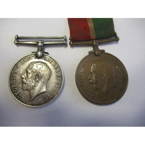 5 - Ramge with:
1. WW1 BWM and Mercantile Marine War Medal to Robert Johnson.
2. 1923 GSM (KGVI) Malaya ... 