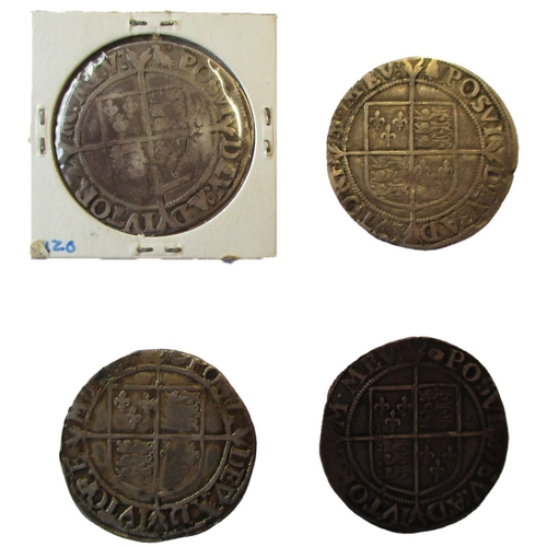 504 - Hammered shillings range generally fair/ fine with Elizabeth I second issue mintmark martlet, sixth ... 