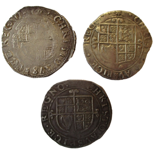 504 - Hammered shillings range generally fair/ fine with Elizabeth I second issue mintmark martlet, sixth ... 