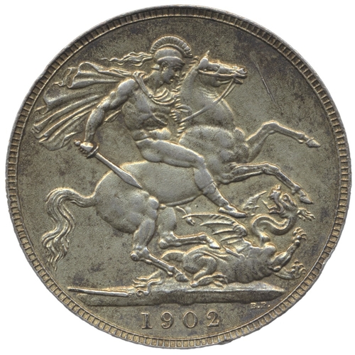 584 - 1902 crown extremely fine. (S.3978) (See photo) (Y)