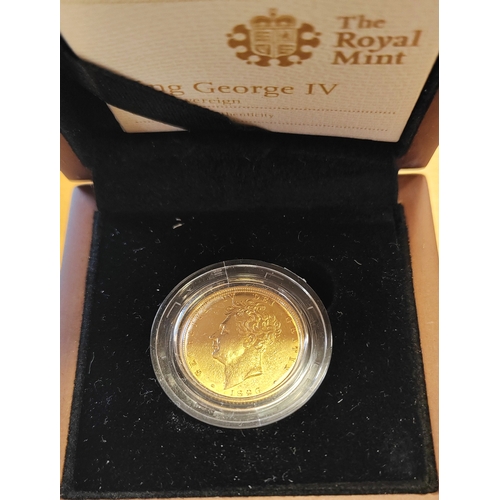 616 - Investment Gold Lot – documents required. 1826 sovereign extremely fine encapsulated, presented in T... 