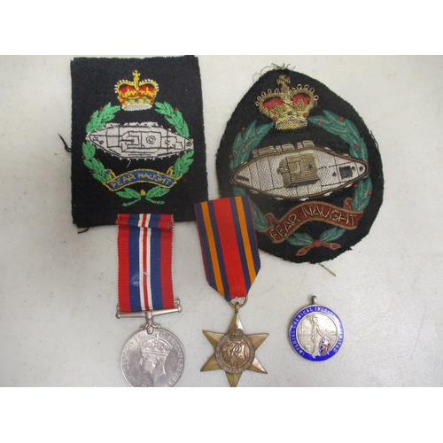 89 - WW1 BWM and Victory Medal to 23285 Pte S.A. Caine Lan Fus about very fine. With 3 1930s RAOB (City L... 