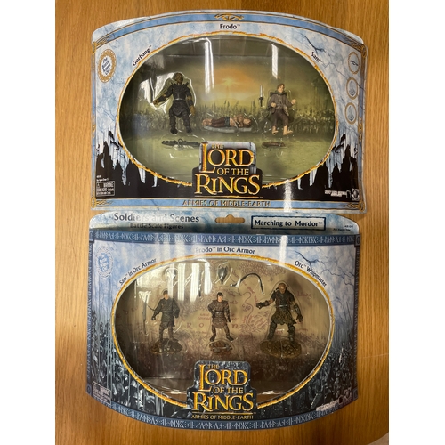 159A - The Lord Of The Rings. Collection of boxed Armies of Middle-Earth Soldiers and Scenes of battle No 4... 