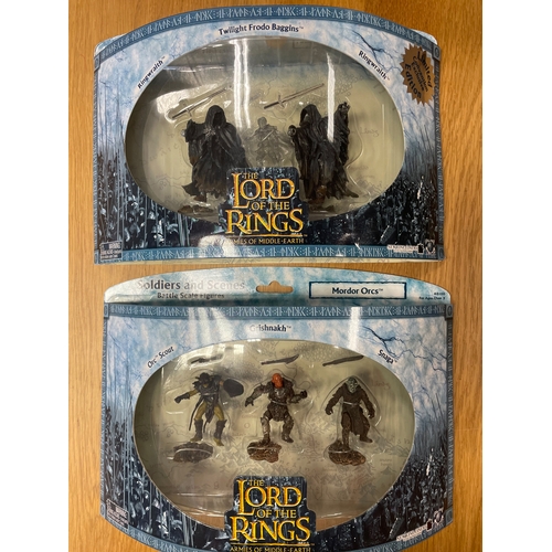 161 - The Lord Of The Rings. Collection of boxed Armies of Middle-Earth Soldiers and Scenes of battle No 4... 