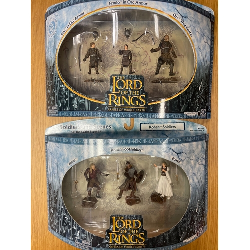 161 - The Lord Of The Rings. Collection of boxed Armies of Middle-Earth Soldiers and Scenes of battle No 4... 