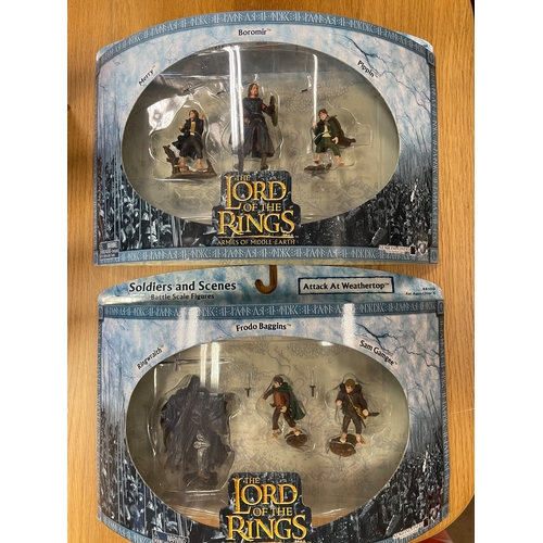 162 - The Lord Of The Rings. Collection of boxed Armies of Middle-Earth Soldiers and Scenes of battle No 4... 