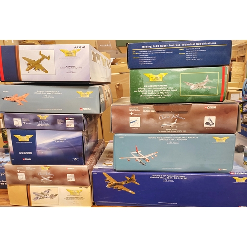 188A - Collection of model planes mostly 1:32, 1:48, 1:72 generally good to good plus in good to excellent ... 