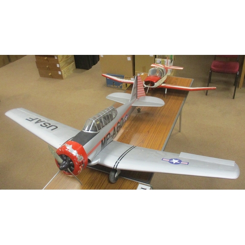 153 - Range of unboxed remote control planes (6), generally good to very good condition, with 'Tiger Train... 