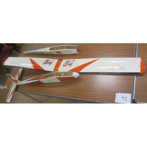 153 - Range of unboxed remote control planes (6), generally good to very good condition, with 'Tiger Train... 