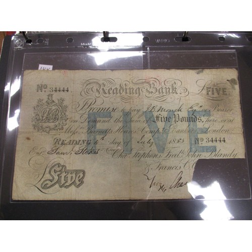 439 - GB local 1800's range generally poor to fair with £5 Plymouth Dock Bank Devonshire 1819, Portsmouth,... 