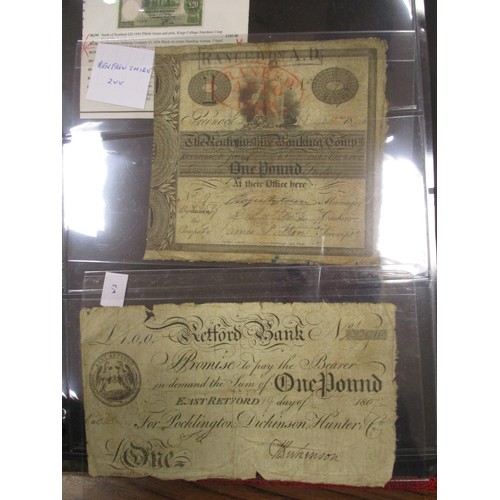 439 - GB local 1800's range generally poor to fair with £5 Plymouth Dock Bank Devonshire 1819, Portsmouth,... 