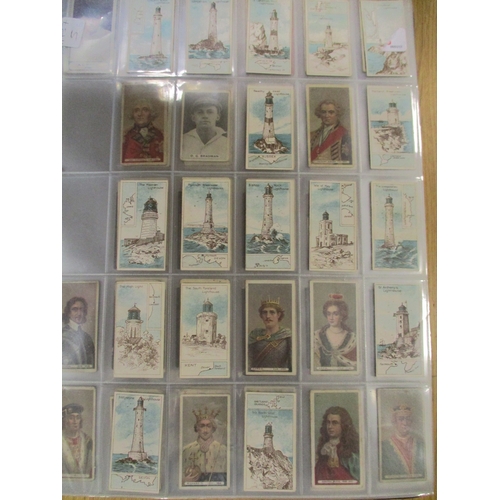 1 - Collection of odds in large album including British American Tobacco Beauties Marine and Universe, C... 