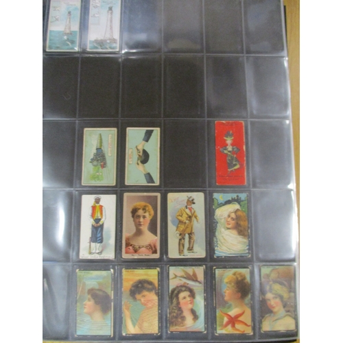 1 - Collection of odds in large album including British American Tobacco Beauties Marine and Universe, C... 