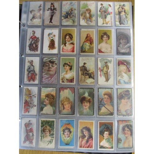 1 - Collection of odds in large album including British American Tobacco Beauties Marine and Universe, C... 