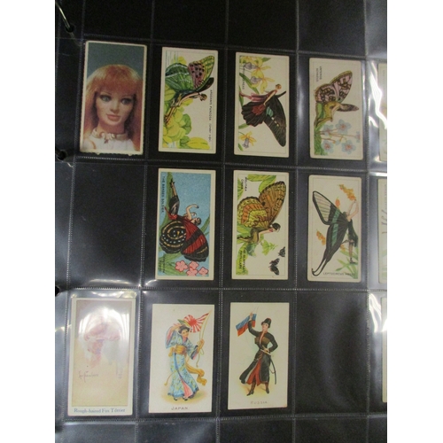 1 - Collection of odds in large album including British American Tobacco Beauties Marine and Universe, C... 