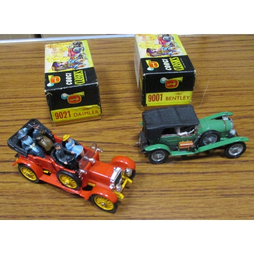 149 - Accumulation with Corgi Classics Bentley No 9001, Daimler No 9021, Matchbox Fowler ' Big Lion' No Y9... 