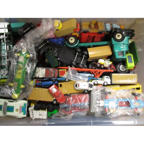 155 - Unboxed collection including Thomas and Friends, other trains and McDonald's toys generally good. Qt... 