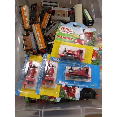 155 - Unboxed collection including Thomas and Friends, other trains and McDonald's toys generally good. Qt... 