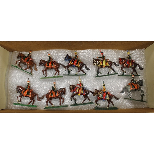 170 - Collection of unboxed metal soldiers consisting of infantry, cavalry, etc. generally very good. Qty ... 