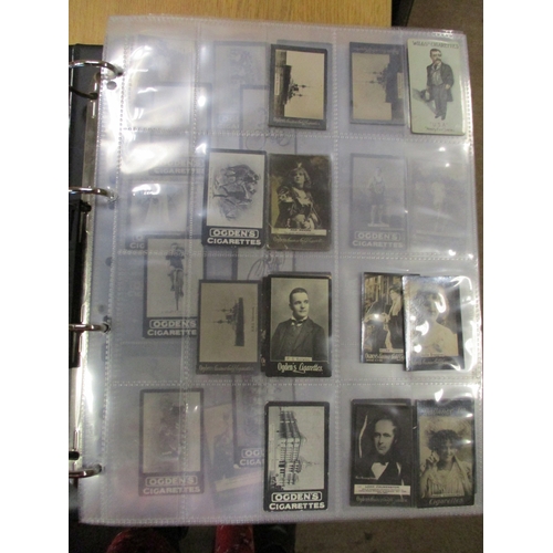 18 - Collection of odds in album including Ogdens Guinea Golds animals, figures of interest, sports, tabs... 