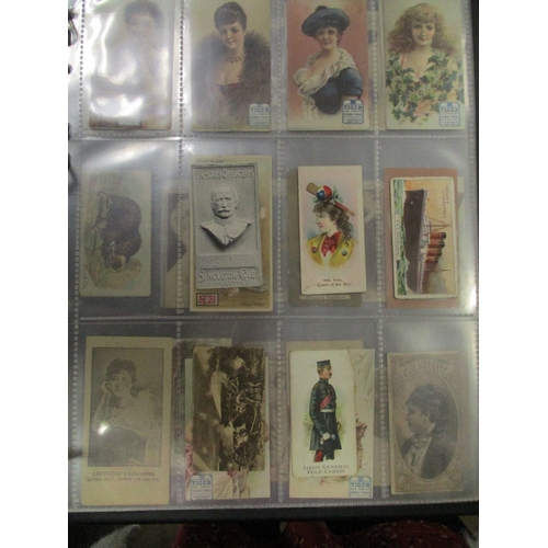 18 - Collection of odds in album including Ogdens Guinea Golds animals, figures of interest, sports, tabs... 