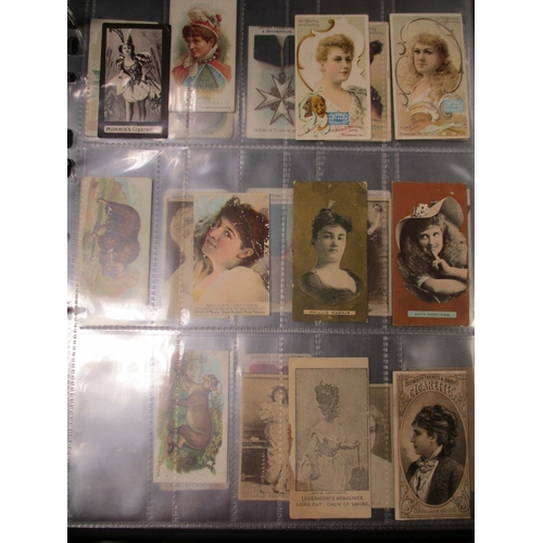 18 - Collection of odds in album including Ogdens Guinea Golds animals, figures of interest, sports, tabs... 