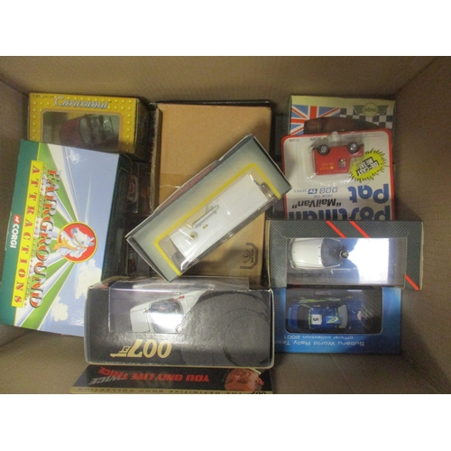 204 - Large collection of cars and aircraft, generally mint in excellent to near mint boxes, mostly Corgi ... 