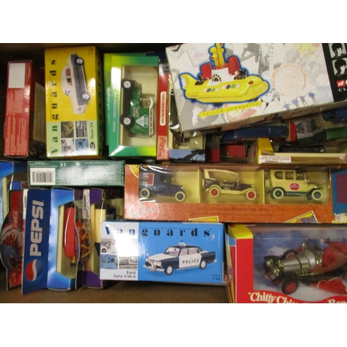 209 - Collection including Corgi, Lledo, Matchbox, Original Omnibus, The Rupert Collection plus some stamp... 