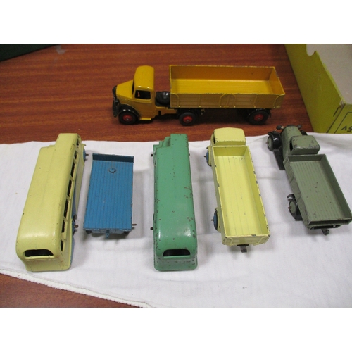 213 - Collection including Army Lorry No 1335, Britains from Fordson Major tractor No 128F, Dinky Foden ta... 