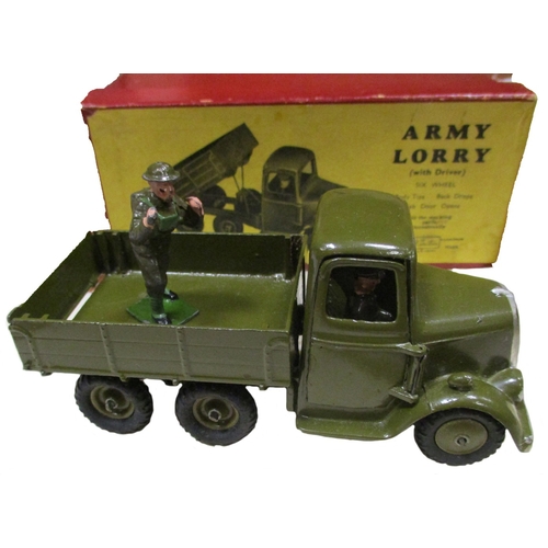 213 - Collection including Army Lorry No 1335, Britains from Fordson Major tractor No 128F, Dinky Foden ta... 