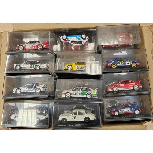 222 - Collection cars, buses, trucks etc. generally mint in mostly very good to excellent boxes with Corgi... 