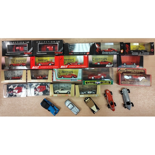 225 - Collection generally mint in very good to excellent boxes with BBR Ferrari 4.1 litre Le Mans 1953, B... 