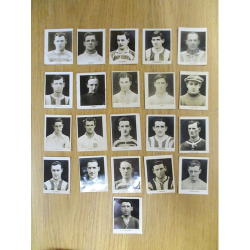 23 - Collection of photographic loose cards and trade cards including Magnet Library Footballers (9), Nel... 