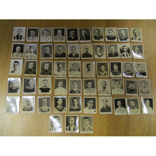 23 - Collection of photographic loose cards and trade cards including Magnet Library Footballers (9), Nel... 