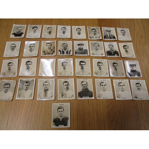 23 - Collection of photographic loose cards and trade cards including Magnet Library Footballers (9), Nel... 