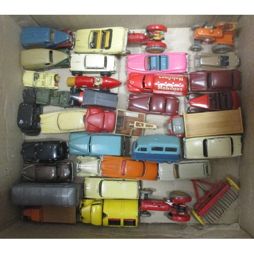 233 - Mostly 1950s-1990s collection of unboxed die cast models, generally good to excellent with some repa... 