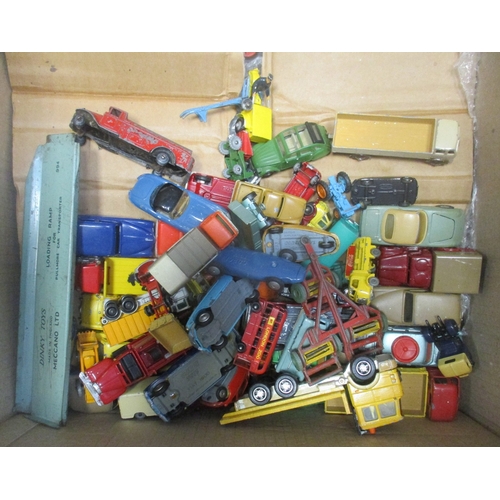 233 - Mostly 1950s-1990s collection of unboxed die cast models, generally good to excellent with some repa... 