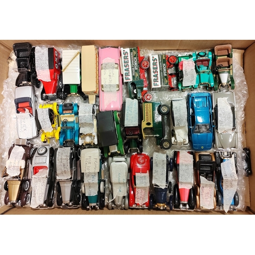 240 - Collection generally mint with Atlas Edition Classic Sports Cars, Edison Giocattoli, Lledo, Matchbox... 