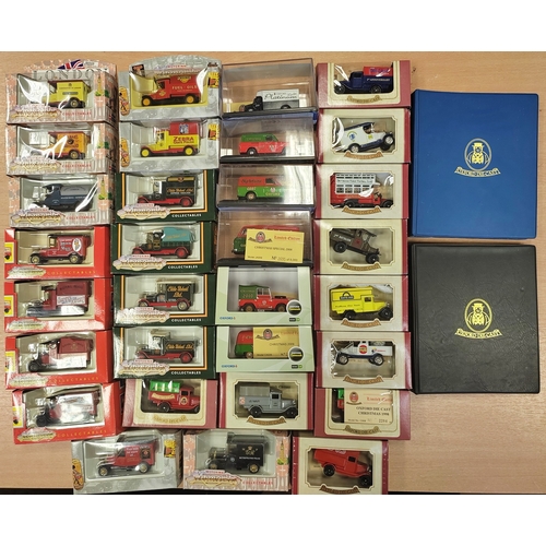 246 - Collection of cars, buses, vans etc. mint in generally excellent boxes with Corgi (15), Oxford (56) ... 