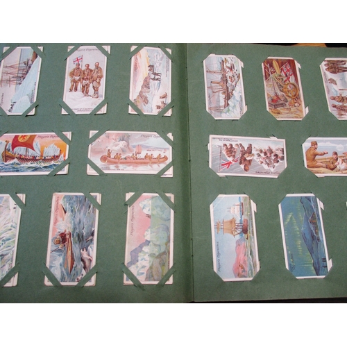 25 - Collection with sets from Wills Arms of Foreign Cities, Celebrated Ships, Players Dickens, part sets... 